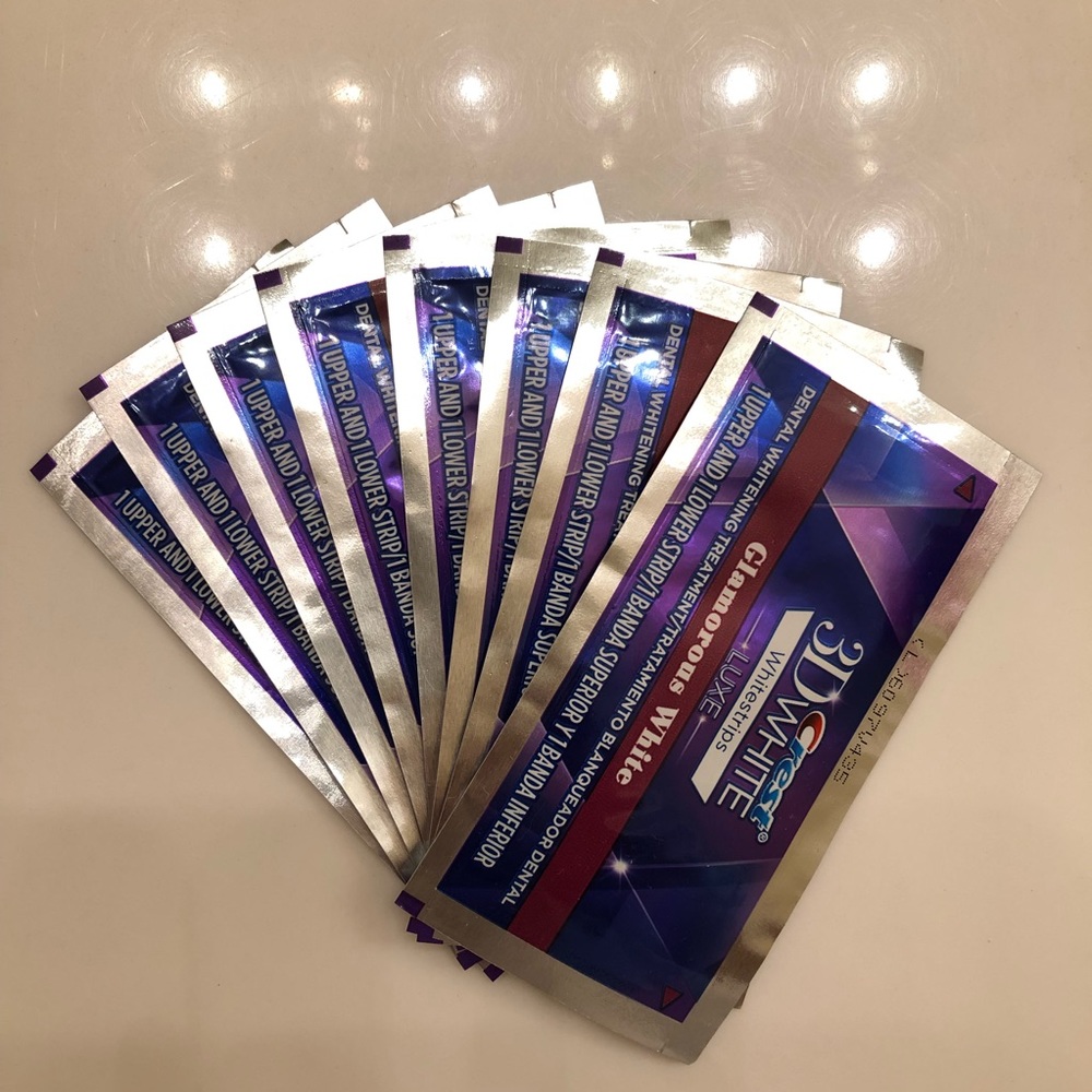 Crest 3DWhite Whitestrips x8